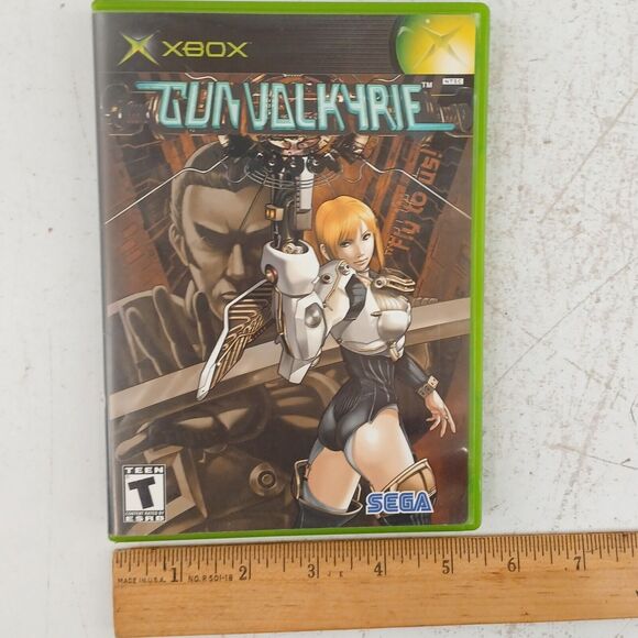 Xbox Video Game Gun Vallyrie With Case Manual ~ Complete Sega Original Rare - Picture 10 of 12